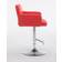 CLP Los Angeles Red/Chrome Tabouret de bar 113cm