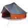 vidaXL Family Tent Tipi 8-Person Grey and Orange Waterproof