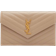 Saint Laurent YSL Monogram Small Wallet - Dark Beige