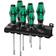 Wera 334/355/6 5105656001 Kraftform Plus Lasertip + Rack 6pcs Skruetrækker