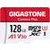 Gigastone Camera Plus MicroSDXC Class 10 UHS-I A1 V30 100/50MB/s 128GB +SD Adapter