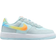 Nike Force 1 Low EasyOn PSV - Glacier Blue/Light Lemon Twist/Aquarius Blue/Total Orange