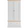 Roseland Furniture Farrow Double Grey Wardrobe 90x183cm