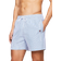 Tommy Hilfiger Original Ithaca Stripe Mid Length Swim Shorts - Ithaca White / Blue Spell