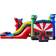 JumpOrange Ninja Warrior Bounce House with Slide Combo