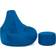 Bean Bag Bazaar Recliner Blue Pouf