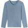 Schiesser Shirt langarm V-Ausschnitt blaugrau Mix Relax
