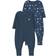 Name It Baby Nightsuit 2-pack - Dark Denim