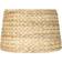 Springcrest Woven Seagrass Small Drum Lamp Natural Shade 12"