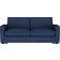 Latitude Run Tollman Navy Blue Sofa 82.8" 2 Seater