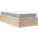 vidaXL Solid Pine 90x200cm