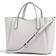 Guess Iwona Girlfriend Dove Satchel Bag - White