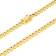 Nuragold Miami Cuban Link Chain Pendant Necklace 5.5mm - Gold