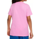 Nike Big Kid's Sportswear Cotton T-shirt - Playful Pink/White