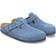 Birkenstock Boston Soft Footbed Suede Leather - Elemental Blue