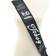 Shatchi Sashes 21st Birthday Diamante Black/Silver