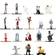 Jada Disney Nightmare Before Christmas Nano MetalFigs 18 Pack