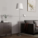 Lindby Nantwin White/Nickel Floor Lamp 35cm