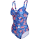 Regatta Sakari Tummy Control Costume - Oxford Blue Family Hawaiian Print