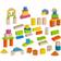 Eichhorn Colorful Wooden Blocks 60 Pcs