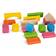 Eichhorn Colorful Wooden Blocks 60 Pcs