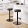 Dunelm Jesper Charcoal Bar Stool 81cm