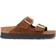 Birkenstock Arizona Flex Platform Nubuk Leather - Brown/Dark Tea