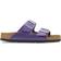 Birkenstock Arizona Birko-Flor Embossed Sandals Shiny Lizard, Purple, 3, Women