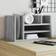 vidaXL For desk Gray Sonoma