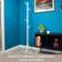 Freestanding White Coat Hook 46cm
