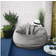 Rucomfy Slouchbag Light Grey Bean Bag