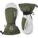 Hestra Army Leather Heli Ski Mitt - Olive/Grey