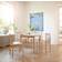 FDB Møbler C62E Bjørk Oiled Solid Oak Dining Table 45.3x45.3"