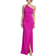 Gina Bacconi Bryony One Shoulder Maxi Dress - Fuchsia