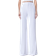 Alice + Olivia Dylan High Waist Wide Leg Pant - White