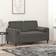 vidaXL Sectional Couch Dark Gray Sofa 137.9cm Zweisitzer