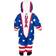 Tipsy Elves Infant Americana Snow Suit - Blue