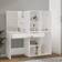 vidaXL Makeup Table with LED Light Sminkbord 40x60cm