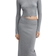 Mango Long Knitted Skirt - Medium Heather Grey