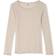 Mads Nørgaard Pointella Troja LS T-shirt - Oatmeal Melange
