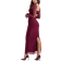 House of CB Katarina Maxi Dress - Wine