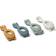 Liewood Liva Silikongaffel 4-pack Green Multi Mix