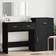 vidaXL 3276519 Black Toiletbord 39x80cm 3stk