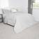 OHS 10.5 Tog Teddy Fleece Housse de couette Gris, Argent (200x200cm)