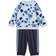 Adidas Infant Sportswear Essentials Allover Print Jogger Set - Clear Sky