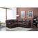 Furnishings For Less UK Minnesota Brown Sofa 225cm 5 Seater