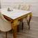 Louis Kensington White Dining Table 90x160cm