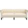 vidaXL Chesterfield Cream Sofa 201.5cm 3 Seater