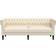 vidaXL Chesterfield Cream Sofa 201.5cm 3 personers