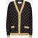 Gucci GG Cotton Lame Cardigan - Blue/Gold